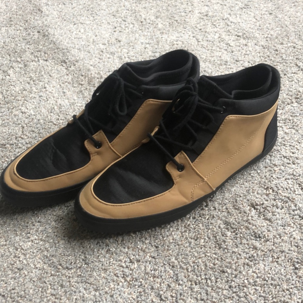 Men’s aldo cardinale  black sneakers shoes size 10